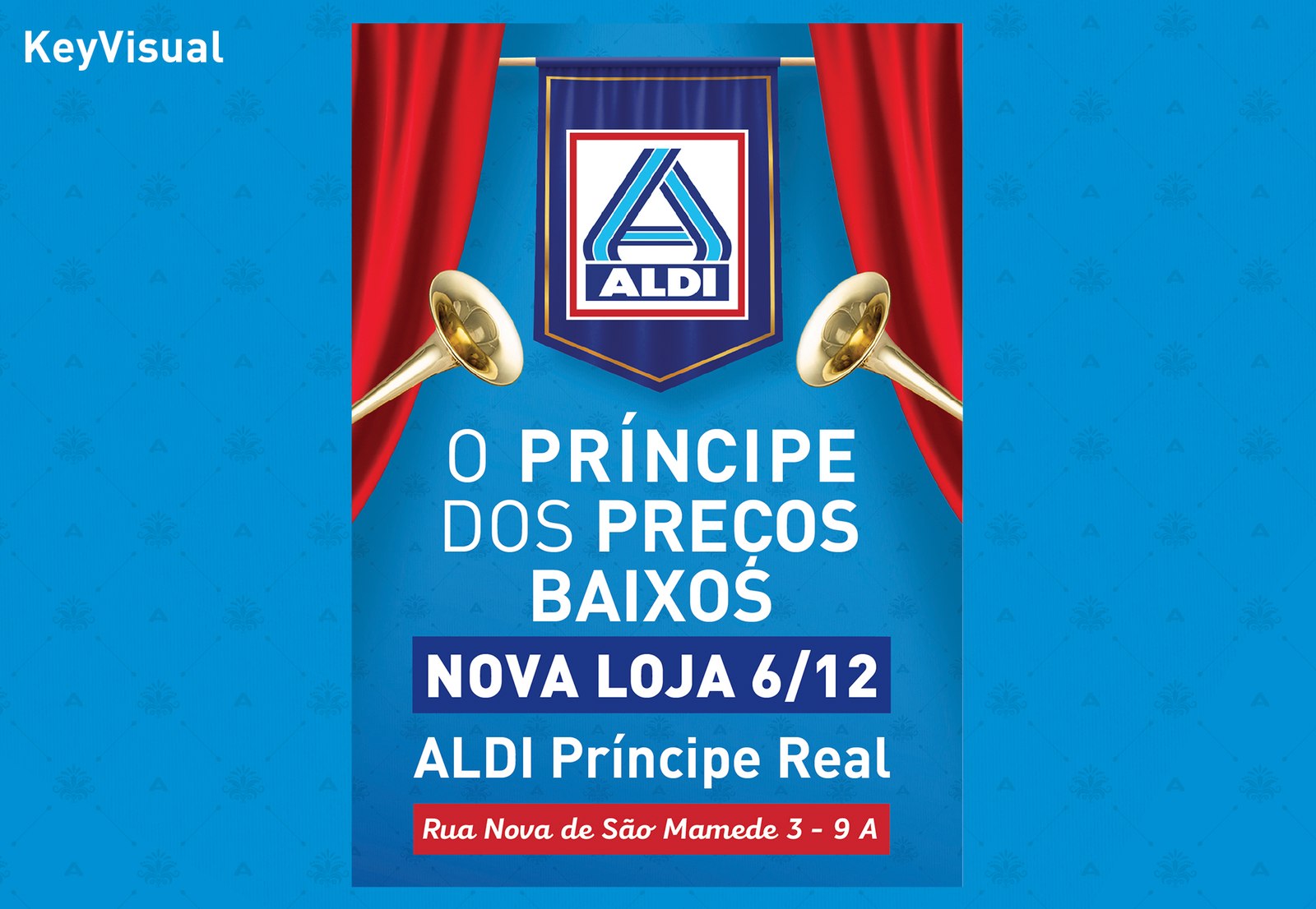 ALDI Príncipe Real campaign artwork