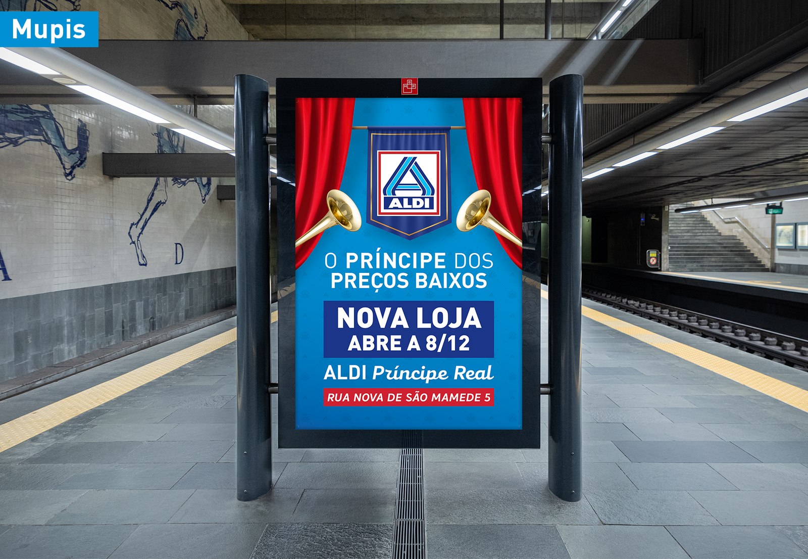 ALDI Príncipe Real campaign artwork