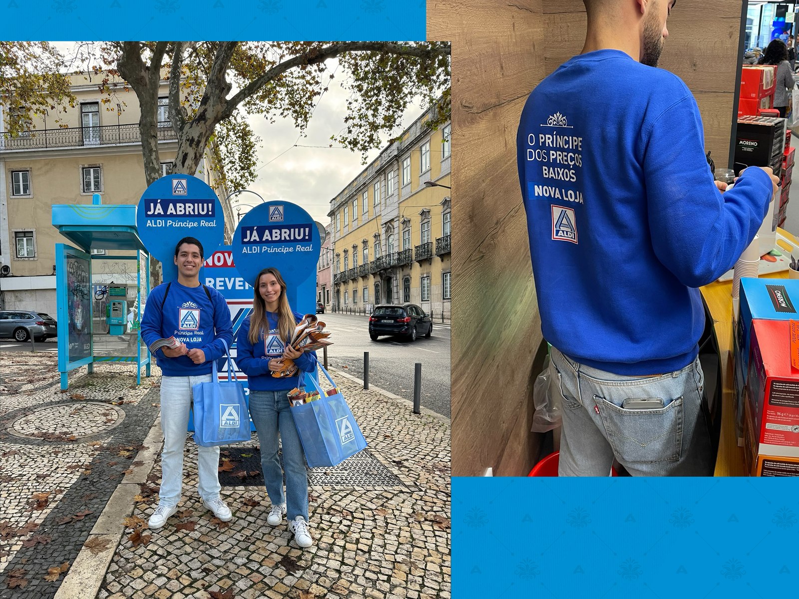 ALDI Príncipe Real campaign artwork