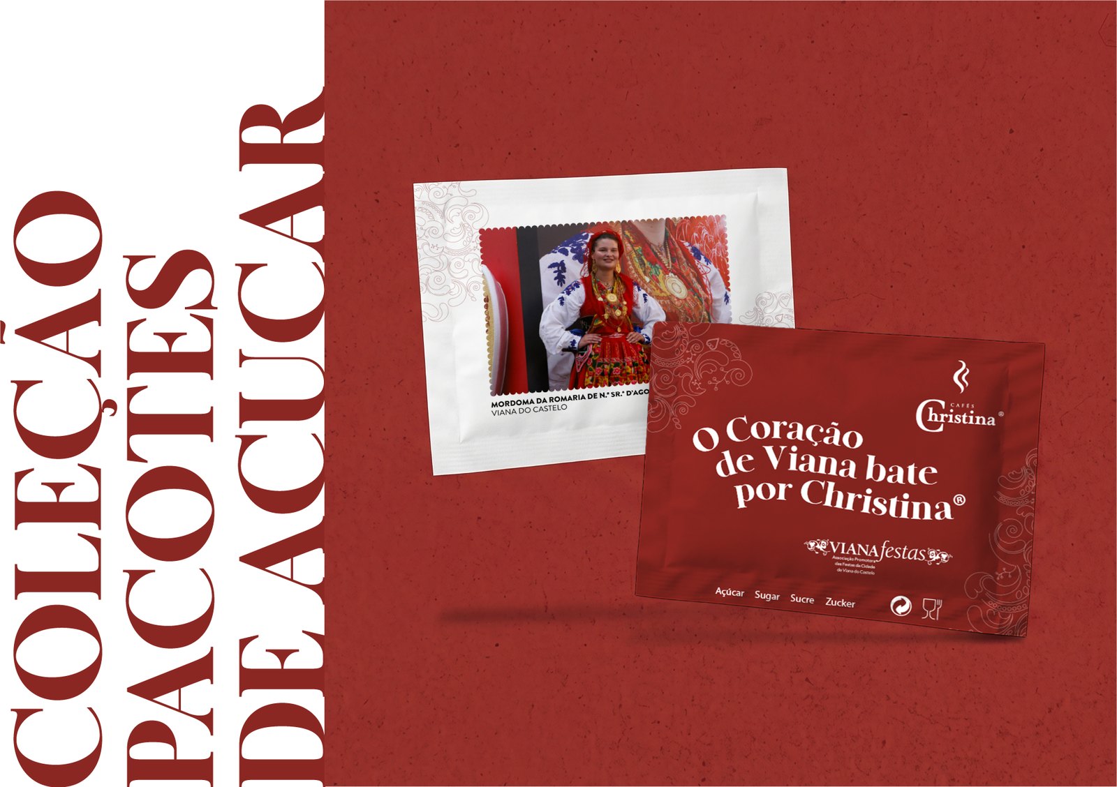 Concept for the collectible sugar packet series