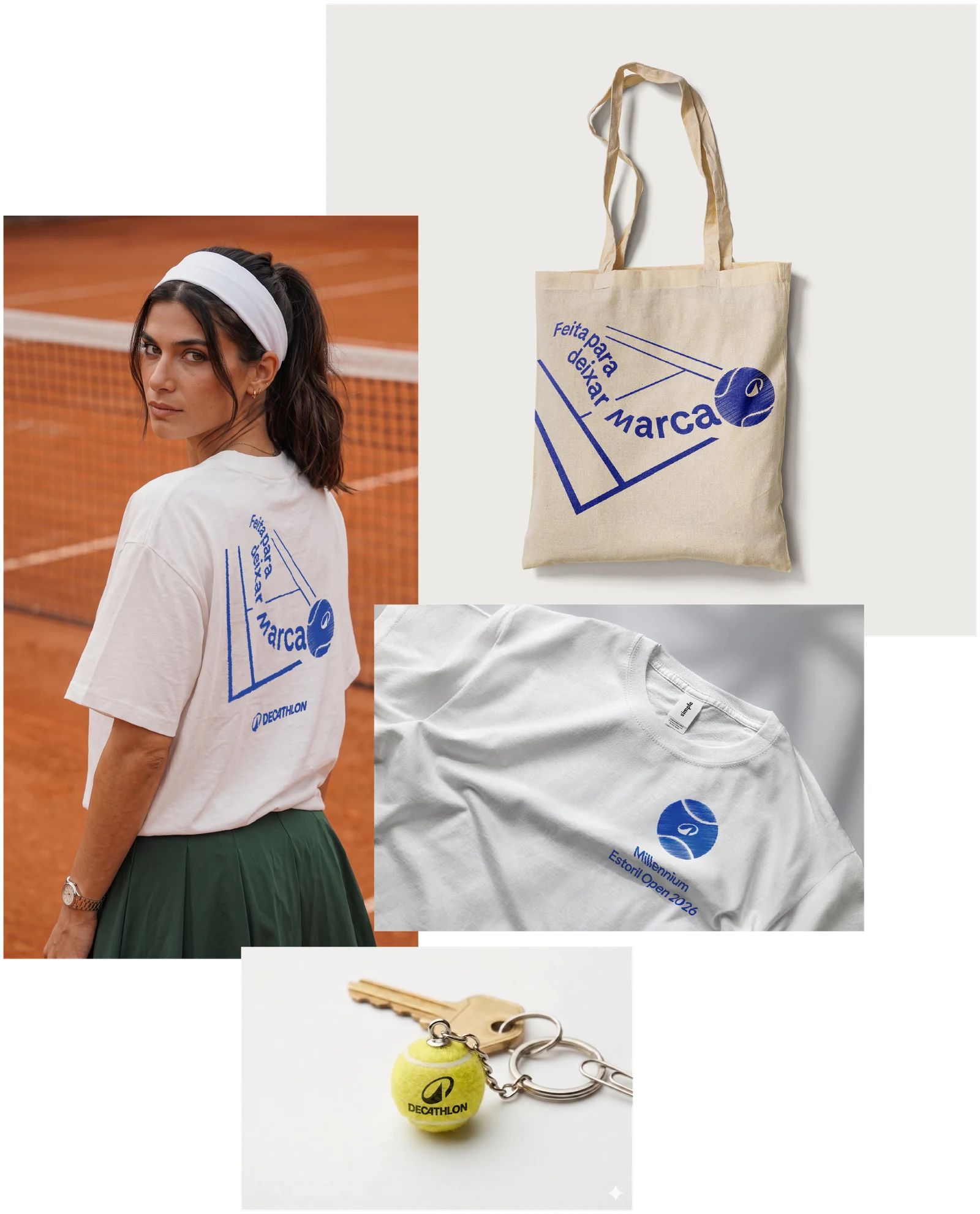 Merchandise — t-shirt, tote bag, keychain